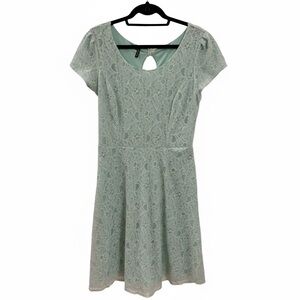 Maurices Mint Lace Mini Dress